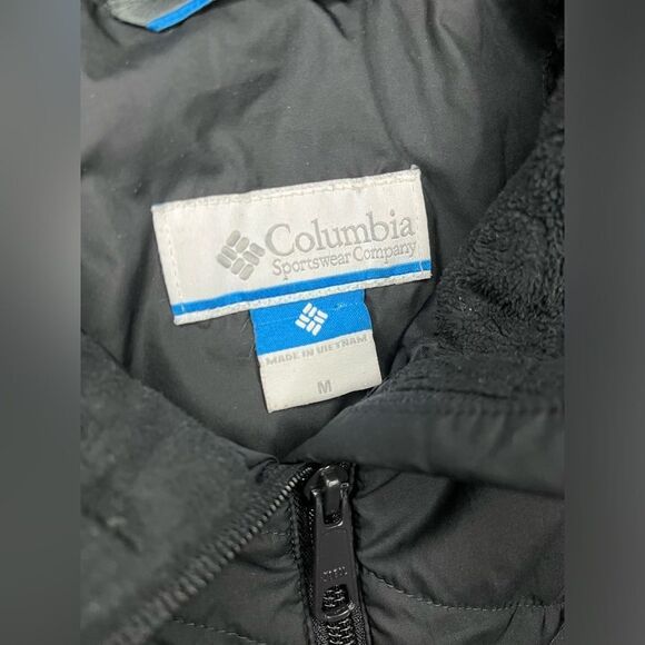 Columbia black full zip jacket sz medium - Picture 2 of 7